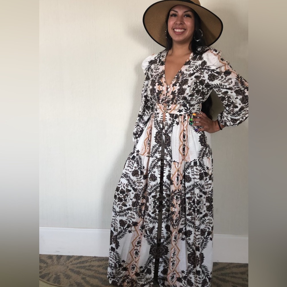 Free People Wandering Folk set dress